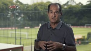 Coordenador de futebol do São Paulo apontou 'solução' no clube. (Foto: Reprodução / SPFC TV)