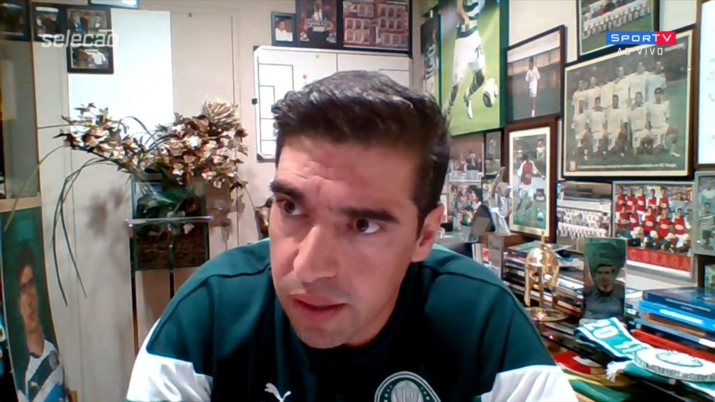 Técnico do Palmeiras acha que diretor de futebol do São Paulo gravou vídeo 'da boca pra fora'. (Foto: Reprodução)