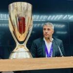 Técnico Hernán Crespo descreve importância do título de campeão do Paulistão pelo São Paulo. (Foto: Twitter do São Paulo)