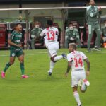 Luan marca, e São Paulo é campeão paulista de 2021 sobre o Palmeiras no Morumbi. (Foto: Twitter do São Paulo)