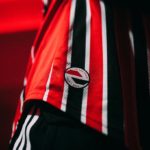 São Paulo divulga novo uniforme listrado para a temporada 2021. (Foto: Twitter da Adidas)