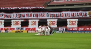 São Paulo precisa vencer fora de casa para ganhar moral. (Foto: Twitter do São Paulo)