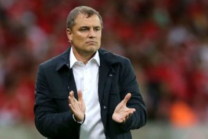 Diego Aguirre foi técnico do São Paulo em 2018. (Foto: Twitter do Internacional)