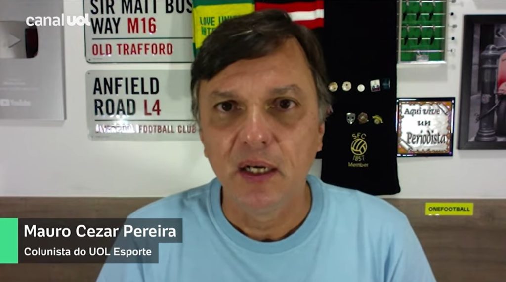 Mauro Cezar diz que São Paulo pode ter problemas na Copa do Brasil. (Foto: Reprodução/UOL)
