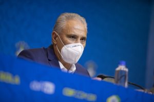 Brasil é convocado por Tite para Eliminatórias da Copa do Mundo. (Foto: Lucas Figueiredo/CBF)