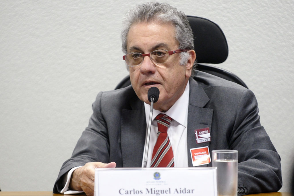 Carlos Miguel Aidar, ex-presidente do São Paulo, é denunciado pelo Ministério Público por corrupção no clube. (Foto: Marcos Oliveira/Agência Senado)