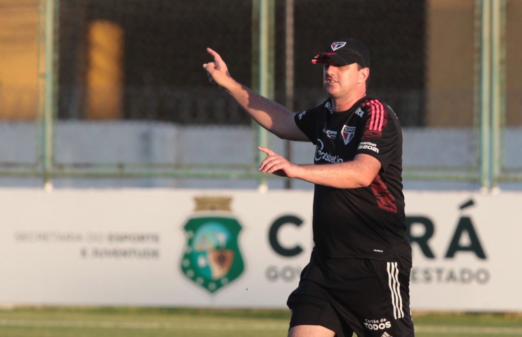 Rogério Ceni voltou ao Ceará para enfrentar o Fortaleza, seu ex-clube. (Foto: Twitter do São Paulo)