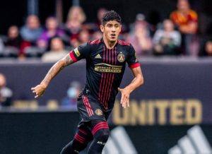 Alan Franco, atualmente no Atlanta United, recebe proposta de empréstimo com obrigação de compra do São Paulo. (Foto: Reprodução/MLS)