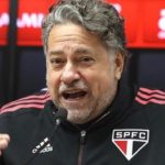 Julio Casares vê dívidas serem aumentadas na temporada do São Paulo. (Foto: Twitter do São Paulo)