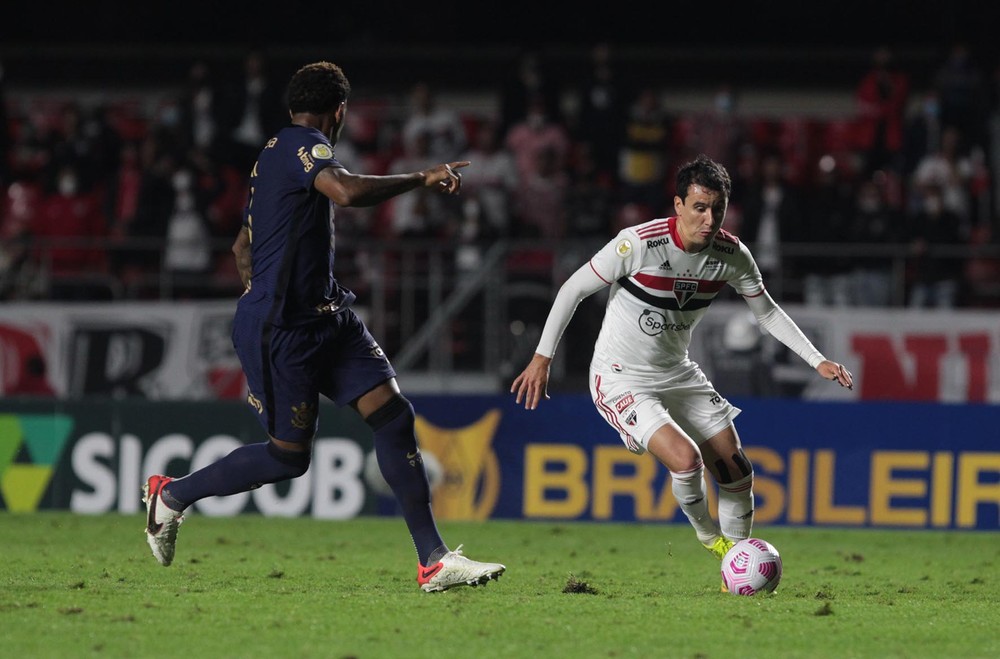 Pablo pode deixar São Paulo rumo a outro clube em 2022. (Foto: Twitter do São Paulo)