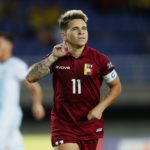 Soteldo quer voltar ao Brasil e São Paulo busca viabilizar negócio. (Foto: Twitter da Seleção da Venezuela)
