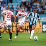 Douglas Costa pediu "pausa nas negociações" com São Paulo para refletir na reta final do ano. (Foto: Twitter do Grêmio)