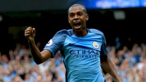 Ídolo do Manchester City, Fernandinho poderia pintar no São Paulo. (Foto: X do Manchester City)