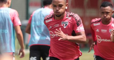 Juan está com Covid-19 e tem contrato com São Paulo até junho de 2022 apenas. (Foto: Twitter do São Paulo)
