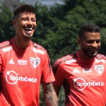Rigoni está no time que deve ir a campo nesta noite na estreia do São Paulo no Paulistão. (Foto: Twitter do São Paulo)