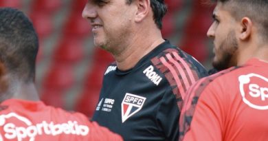 Técnico do São Paulo, Rogério Ceni, entende que faltam reforços. (Foto: Twitter do São Paulo)
