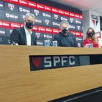 São Paulo anuncia patrocínio com a Bitso. (Foto: Twitter do São Paulo)