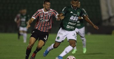 Calleri fez o primeiro gol do São Paulo no ano, na derrota para o Guarani por 2 a 1, em Campinas. (Foto: Twitter do São Paulo)