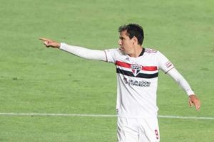 Pablo vai assinar rescisão de contrato com São Paulo. (Foto: Twitter do São Paulo)