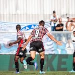 Calleri marca de bicicleta e dá mais uma vitória ao São Paulo em 2022. (Foto: Twitter do São Paulo)