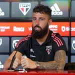 Jandrei se credencia e será titular pelo São Paulo em 2022. (Foto: Twitter do São Paulo)