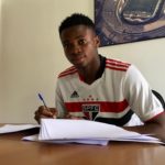 São Paulo fecha contrato com jogador para reforçar ataque na base. (Foto: Twitter do São Paulo)