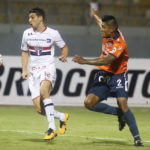 Calleri celebra seis anos de estreia pelo São Paulo. (Foto: Twitter do São Paulo)