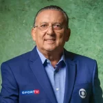Galvão Bueno anuncia que vai se despedir da Globo depois da Copa do Mundo do Qatar. (Foto: Twitter da Globo)