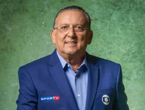 Galvão Bueno anuncia que vai se despedir da Globo depois da Copa do Mundo do Qatar. (Foto: Twitter da Globo)