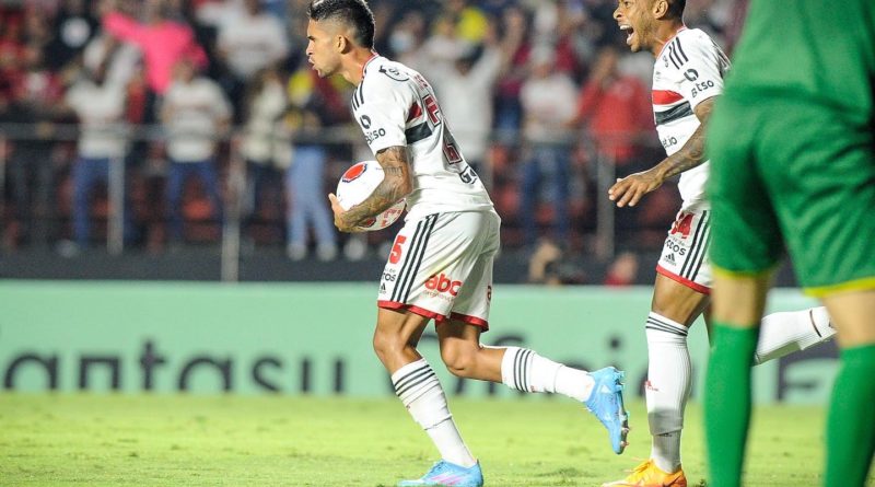 Rodrigo Nestor fez o gol de empate do São Paulo na classificação do time para a semifinal do Paulistão. (Foto: Twitter do Paulistão)