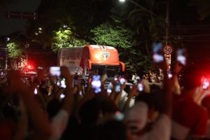 São Paulo recebe Palmeiras na final do Paulistão. (Foto: Twitter do São Paulo)