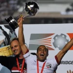 Final da Sul-Americana 2012 foi último jogo de Lucas Moura pelo São Paulo. (Foto: Twitter da Conmebol)
