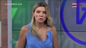 Marilia Ruiz diz que São Paulo tem goleiros de mesmo nível. (Foto: Reprodução/BandSports)