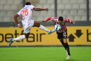 Luciano é premiado por resiliência e São Paulo vence partida de estreia na Sudamericana. (Foto: Twitter da Conmebol Sudamericana)