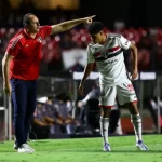 Gabriel Sara cria dilema para Rogério Ceni no São Paulo. (Foto: Twitter do São Paulo)