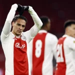 São Paulo deve lucrar um caminhão de dinheiro com venda de Antony pelo Ajax. (Foto: Twitter do Ajax)