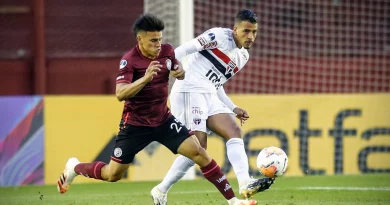 Bernabei é destaque do Lanús desde 2020 e já enfrentou São Paulo pela Copa Sul-Americana. (Foto: Twitter do Lanús)