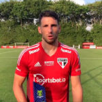 Artilheiro do São Paulo no ano, Calleri é eleito craque do Brasileirão em abril. (Foto: Twitter do Brasileirão)