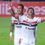 Luciano e Eder trabalham como opções de ataque do São Paulo na temporada. (Foto: Twitter do São Paulo)
