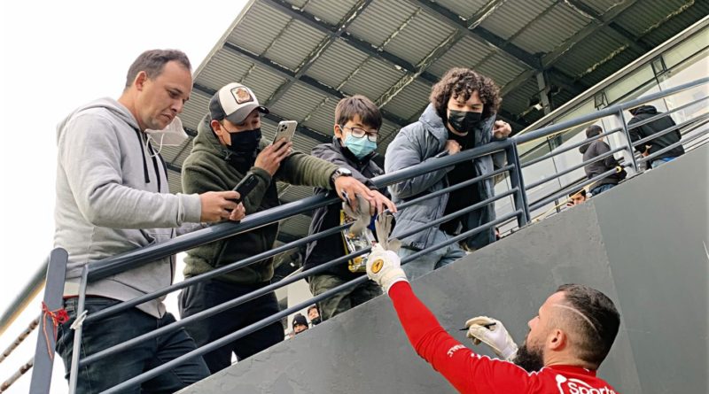 Jandrei foi o cara do jogo em que São Paulo não foi bem no Sausalito. (Foto: Twitter do São Paulo)