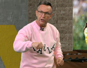 Neto pede jogador do São Paulo na Seleção Brasileira. (Foto: Reprodução/TV Bandeirantes)