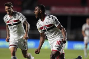 São Paulo vence Cuiabá com participação decisiva de Nikão. (Foto: Twitter do SPFC)