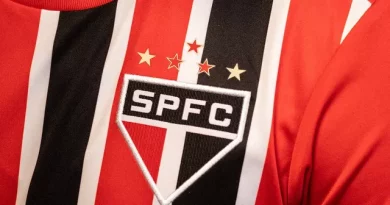 São Paulo tem novo uniforme lançado para a temporada 2022. (Foto: Twitter do São Paulo)