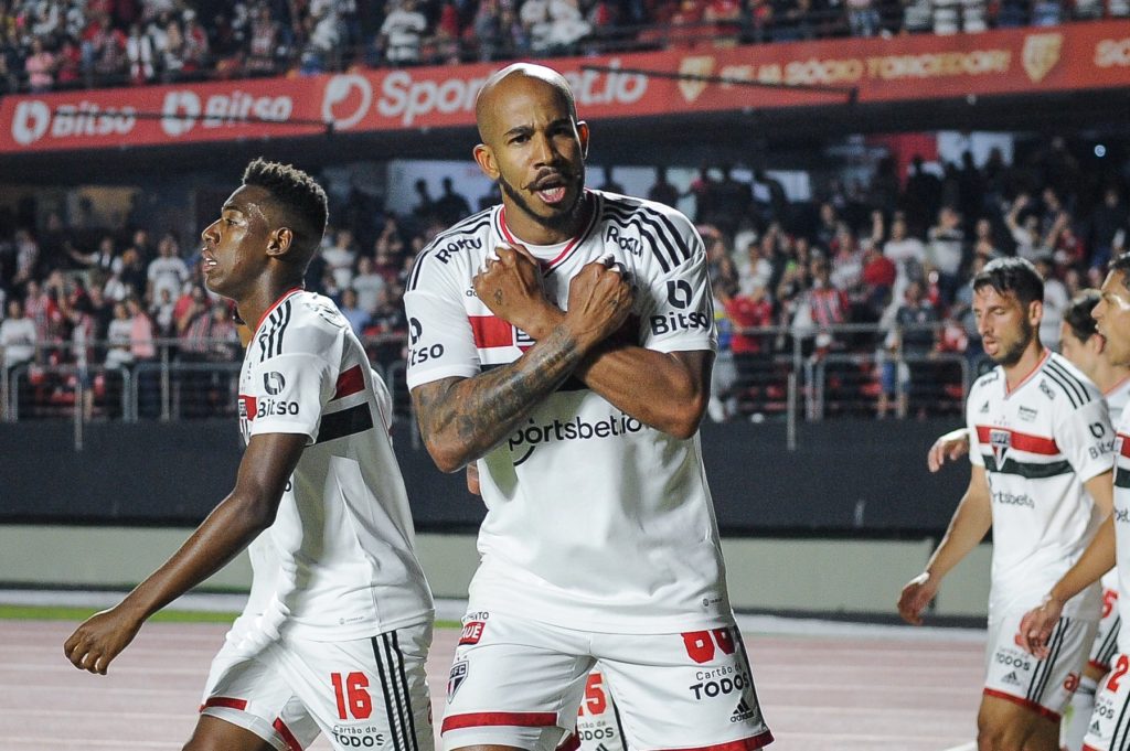 Patrick marca de novo e São Paulo derrota Palmeiras pela Copa do Brasil. (Foto: Rodrigo Corsi/Paulistão)