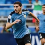 Rogel é destaque do Estudiantes na Libertadores e poderia ser opção para o São Paulo. (Foto: Twitter do Uruguai)