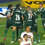 Palmeiras vira sobre São Paulo e dispara na liderança do Brasileirão. (Foto: Reprodução)