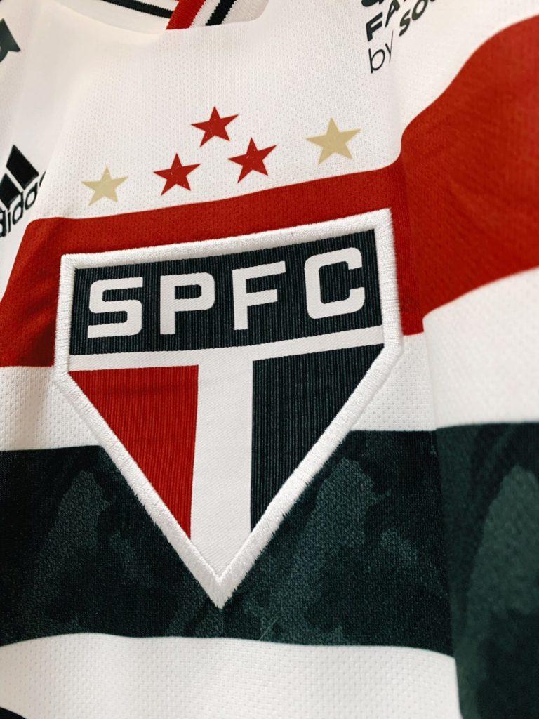 São Paulo escalado para enfrentar o Palmeiras pela Copa do Brasil. (Foto: Twitter do São Paulo)