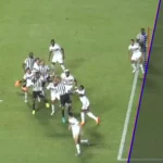 Gol legal? São Paulo questiona gol do Ceará e cobra divulgação do áudio em jogo do Brasileirão. (Foto: Reprodução/VAR)