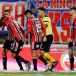 São Paulo encara Católica pela Sul-Americana. (Foto: Twitter da Sudamericana)