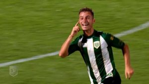 São Paulo quer anunciar Galoppo, do Banfield, e parceria com o clube argentino. (Foto: Reprodução/Superliga Argentina)
